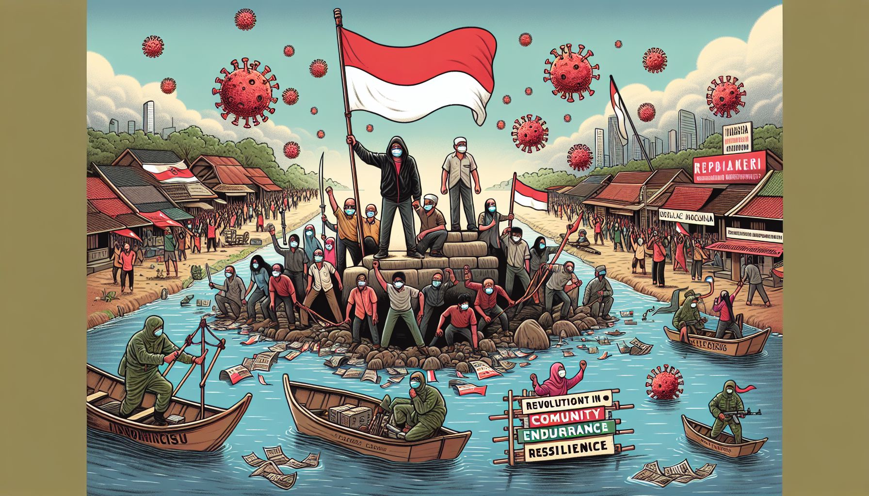 Pandemi di Indonesia: Revolusi dalam Ketahanan dan Resiliensi Masyarakat
